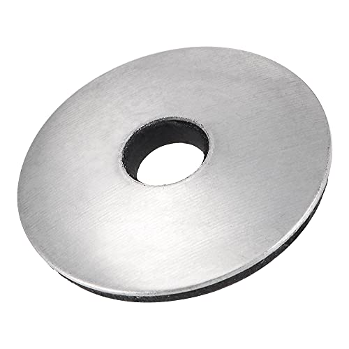 sourcing map Washers, 25 x 6.3 x 2.8 mm, Çelik Inoksidues, EPDM, 50 Copë