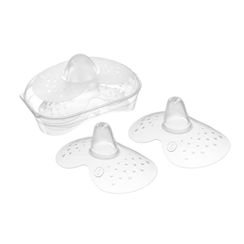Mam Silicone Nipple Shields, Size 1, Double Pack