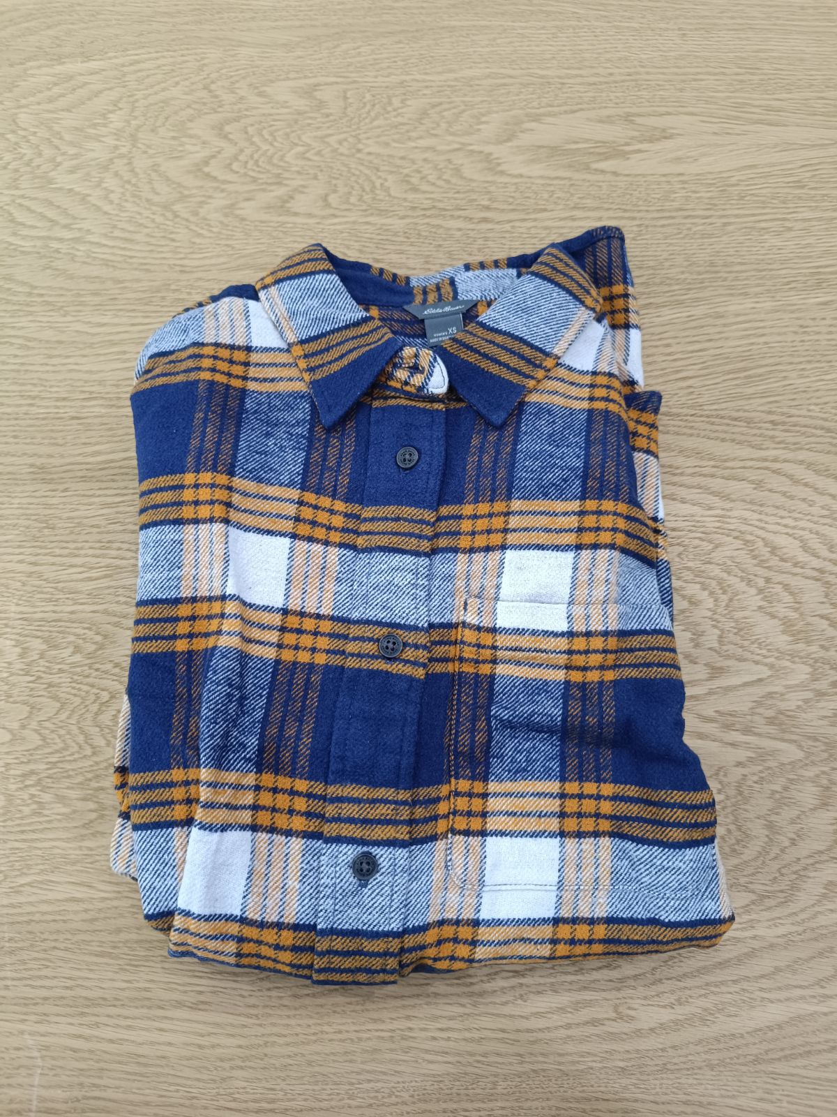 Eddie Bauer Ballard Flannel Shirt, Women's Long Sleeve, Cedar, XS