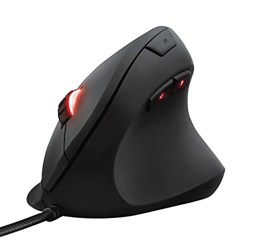 Trust Gaming GXT 144 Rexx Vertical Gaming Mouse, 10,000 DPI, RGB Lighting, Ergonomic Design