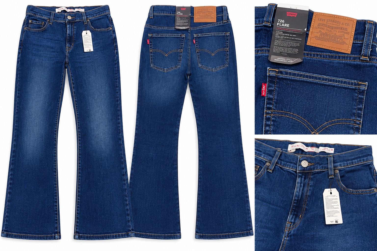 Levi’s 726 Flare – Xhinse për Femra