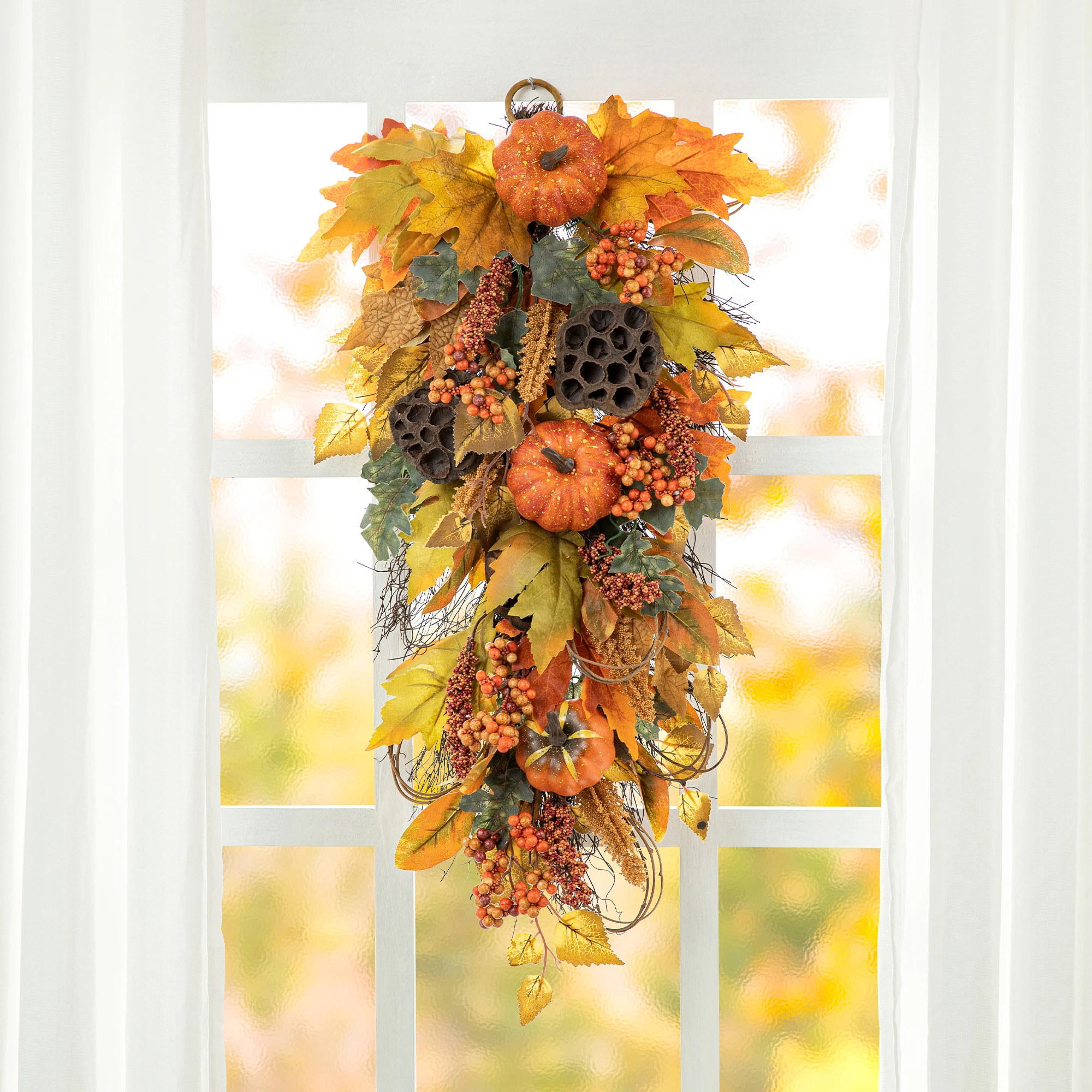 Livarno Korne Deko-Gesteck – Autumn Arrangement with Natural Materials