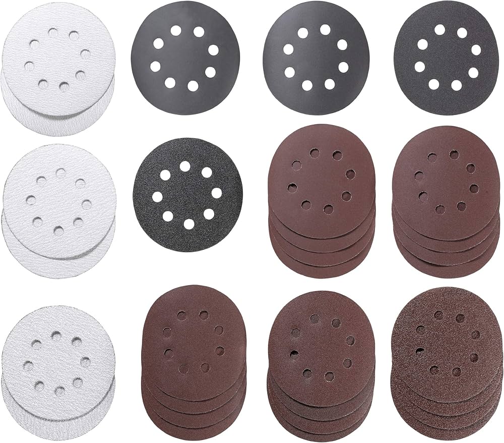 Set Disqe Letre Zmerile për Smerilim – Multi Grit me Vrima për Pluhur