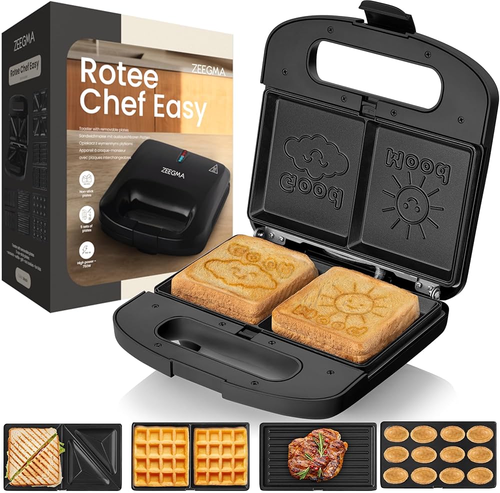 Zeegma - aparat për tost përdoret për përgatitje të sanduiçave, waffle dhe ushqime të shpejta.