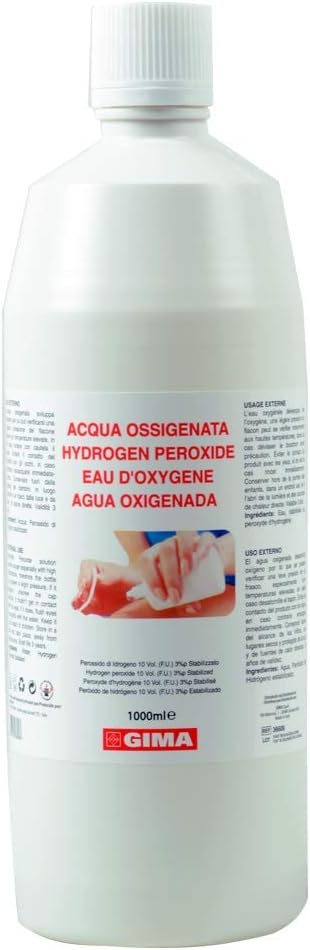GIMA – Peroksid Hidrogjeni 3%, 1 Litër
