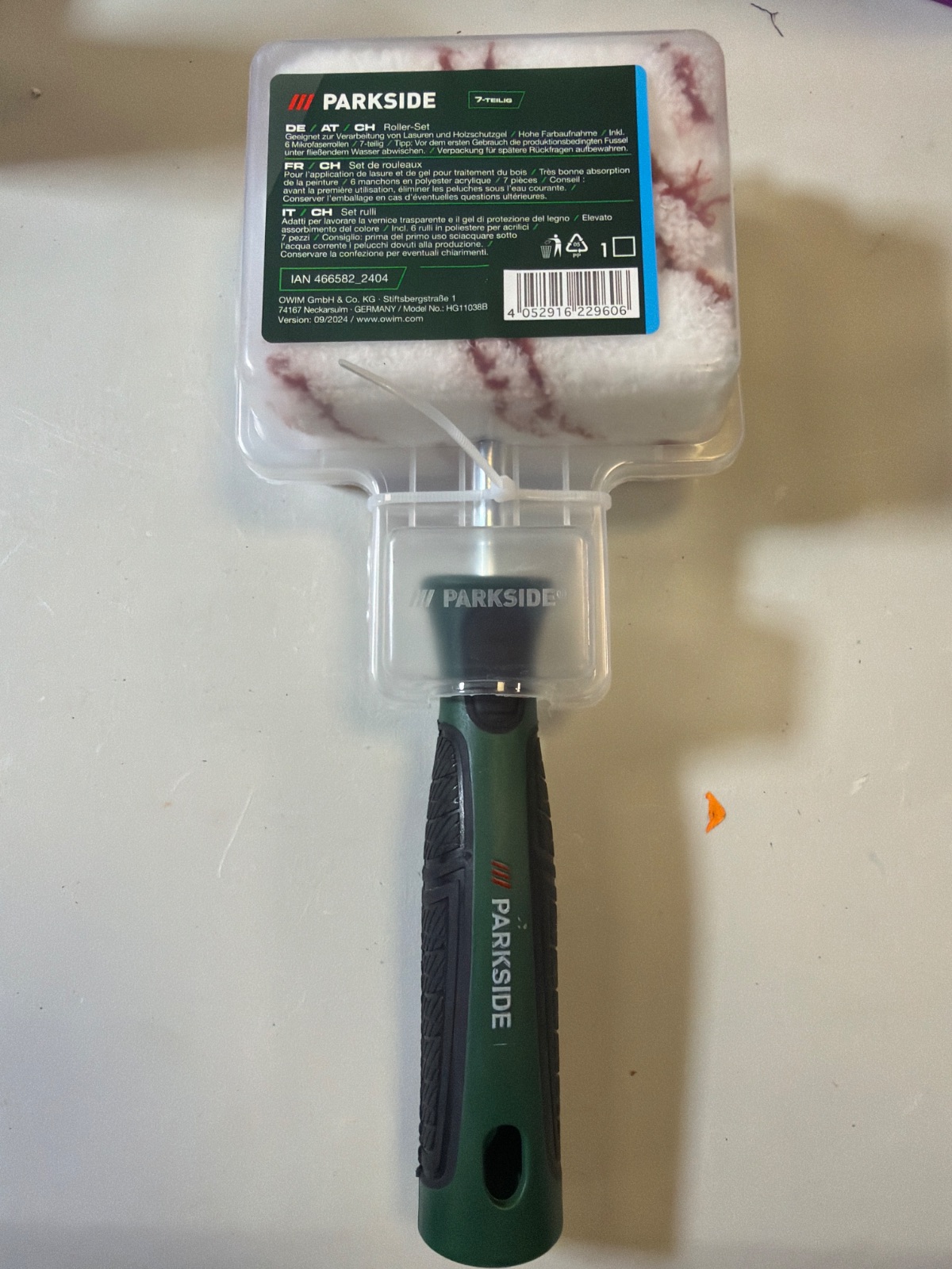 Parkside Roller Set – 6 Piece Paint and Wood Gel Application Set